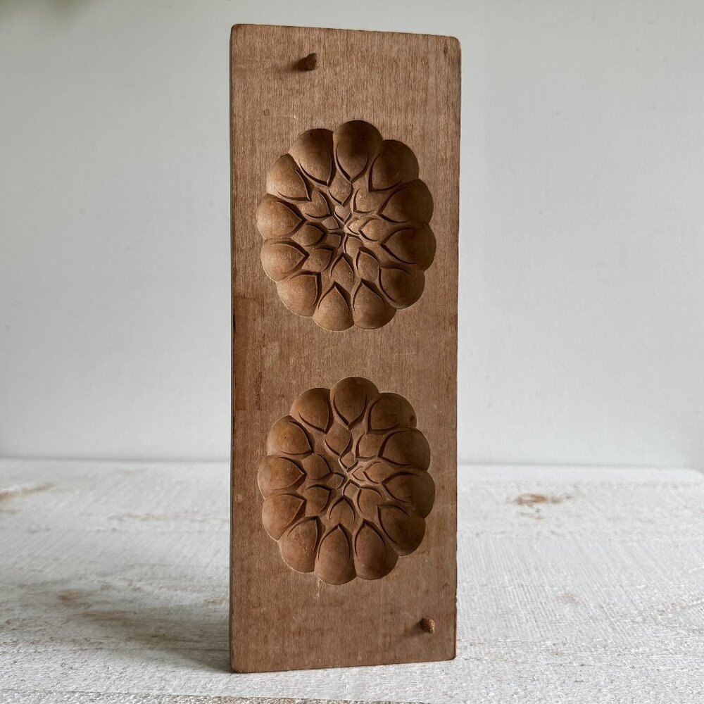 Vintage Kashigata Japanese Cake Wood Press by Richard Plumer